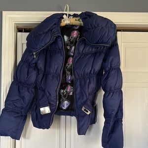 Stylish Navy Puffer Jacket